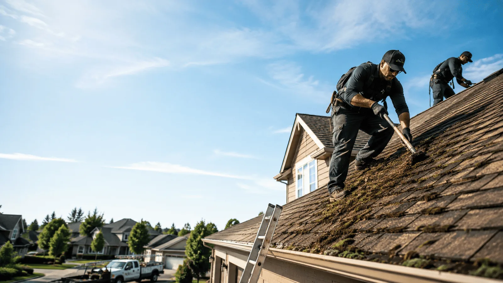 Roof Moss Removal in Mountville, SC near me